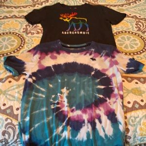 2 Abercrombie kids Ts size 11/12